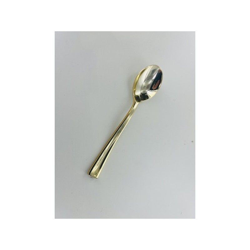 30 Cuillères à café, plast. doré, lavable & réutilisable 30 Cuillères à café, plast. doré, lavable & réutilisable