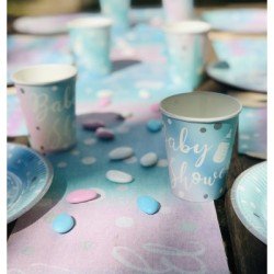 8 Gobelets Baby Shower en carton