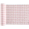Chemin de table Vichy, rose, 26 cm x 3 mètres Chemin de table Vichy, rose, 26 cm x 3 mètres
