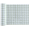 Chemin de table Vichy, vert, 26 cm x 3 mètres