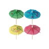 144 Piques décoratives parapluies 10 cm bois 144 Piques décoratives parapluies 10 cm bois