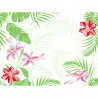 100 set di tavoli Dunicel Tropical Lily, 30x40cm 100 set di tavoli Dunicel Tropical Lily, 30x40cm