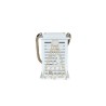 1 Lanterne maritime, 8,5x8,5x13,5cm, bois blanc. 1 Lanterne maritime, 8,5x8,5x13,5cm, bois blanc.