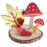 1 Décor automne multicolore Ø17 x 15cm 1 Décor automne multicolore Ø17 x 15cm