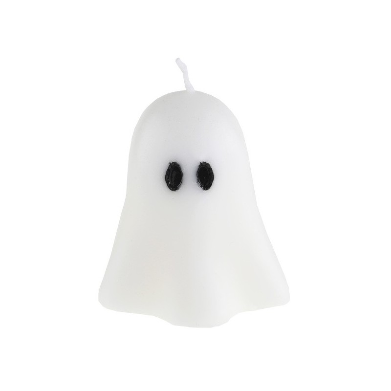 1Bougie fantôme, blanc, Ø 5,5 x 6cm 1Bougie fantôme, blanc, Ø 5,5 x 6cm