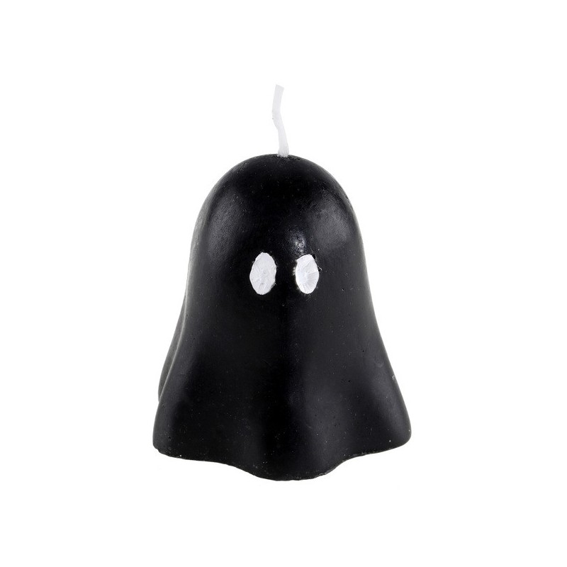 1 Candela fantasma, nero, Ø 5,5 x 6 cm
