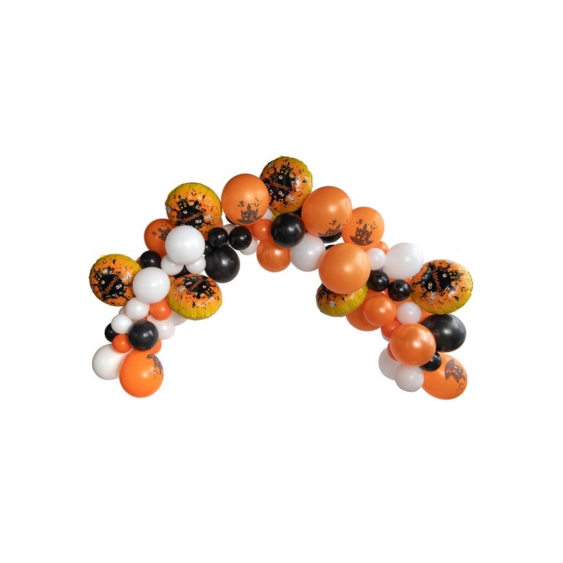 Arche ballons Maison hantée