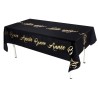 1 Nappe Réveillon, noir, 1,42m x 2,56m  1 Nappe Réveillon, noir, 1,42m x 2,56m