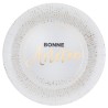 10 Assiettes "Bonne Année", ø 22,5cm 10 Assiettes "Bonne Année", ø 22,5cm