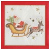 10 Serviettes Casse-noisette, 3plis, 33x33cm 10 Serviettes Casse-noisette, 3plis, 33x33cm