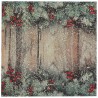 10 Tovaglioli di carta abete e frutti di bosco naturali, 3 veli, 33x33cm 10 Tovaglioli di carta abete e frutti di bosco naturali, 3 veli, 33x33cm