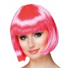 Perruque Cabaret rose vif court avec frange Perruque Cabaret rose vif court avec frange