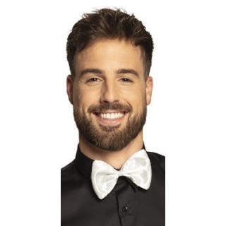 1 Fliege mit Pailletten, 3 cm x 13 cm