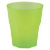 20 Verres à caipiriña, mojito, plastique PP, vert