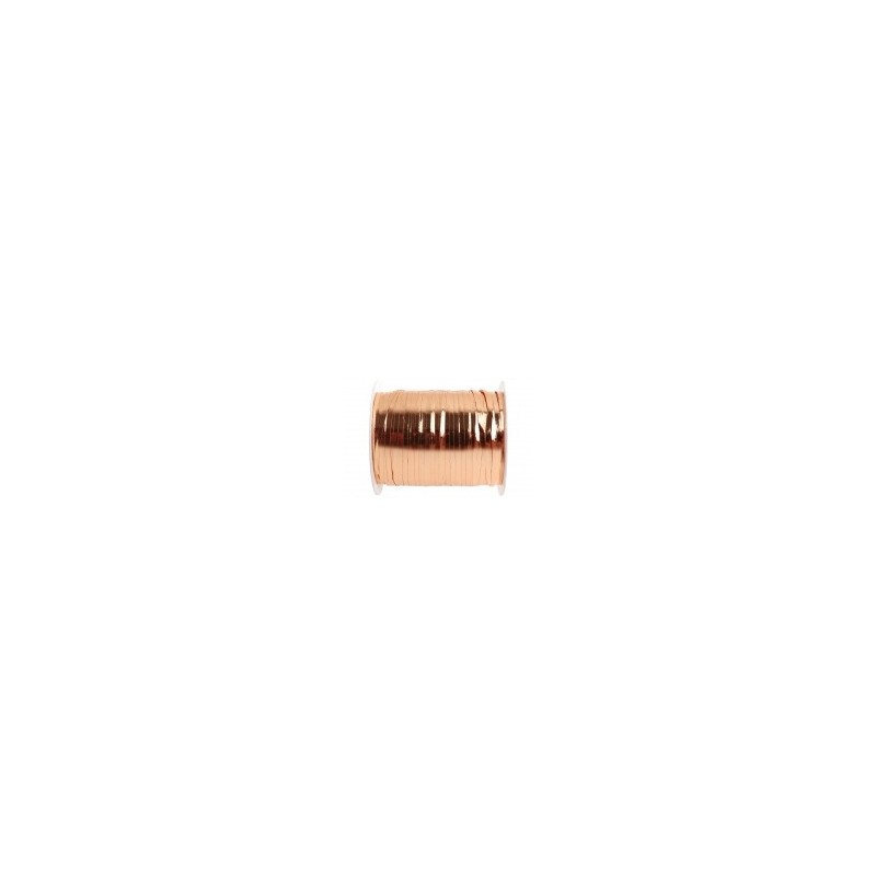Bolduc brillant rose gold, 10mm x 25m Bolduc brillant rose gold, 10mm x 25m