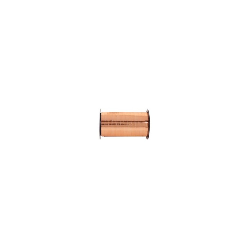 Bolduc métal uni cuivre, 7mm x 50 m