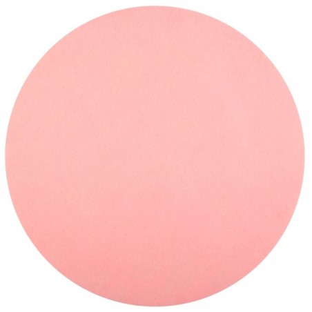 50 einfarbige Tischsets, Ø 34 cm, rosa