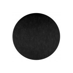 50 tovagliette semplici, Ø 34 cm, nere