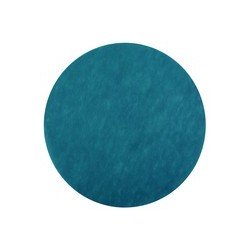 50 tovagliette a tinta unita, Ø 34 cm, blu anatra