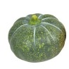 Zucca 14x14x12 cm ceramica verde scuro/arancione
