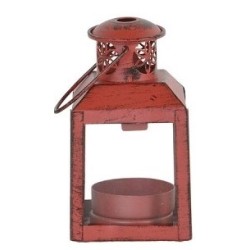 Mini-Laterne aus Metall, 6,2 x 11 cm