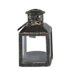 Mini-Laterne aus Metall, 6,2 x 11 cm