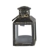 Mini-Laterne aus Metall, 6,2 x 11 cm Mini-Laterne aus Metall, 6,2 x 11 cm