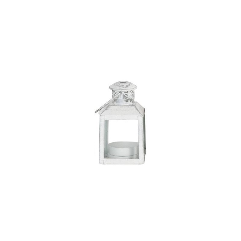 Mini lanterne en métal, 6,2 x 11cm  Mini lanterne en métal, 6,2 x 11cm