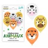 6 Ballons latex Animaux Ø 30cm 6 Ballons latex Animaux Ø 30cm