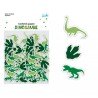 Tischkonfetti aus Papier mit Dinosaurier-Motiv