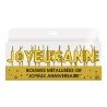 Candela metallica “Joyeux Anniversaire” oro