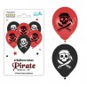6 Ballons latex Pirate Ø 30cm 6 Ballons latex Pirate Ø 30cm