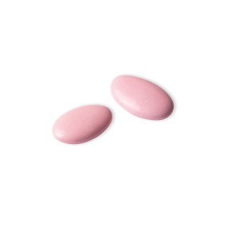 Dragees Dekor, Schokolade 70% Kakao, rosa, 250gr