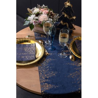 1 Chemin de table étoilé 26cm x 2.5m