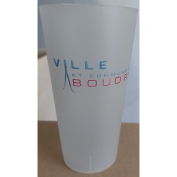 Gobelet 25/30cl, PP, translucide givré