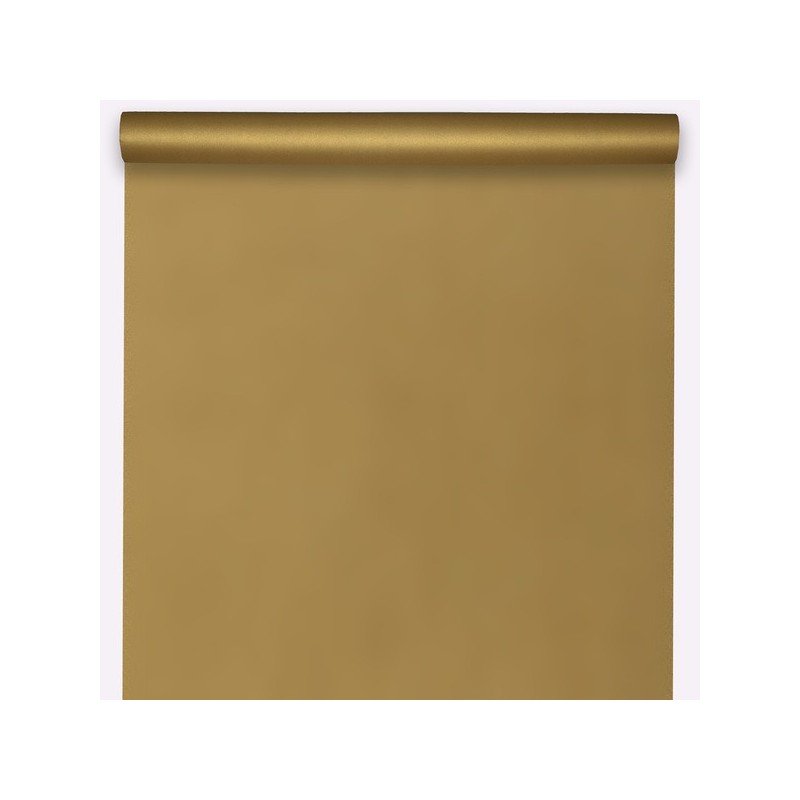 Rouleau de nappe Airlaid, 1.20 x 20m, or
