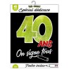 T-Shirt "Firmiamo tutti " On signe 40ans"