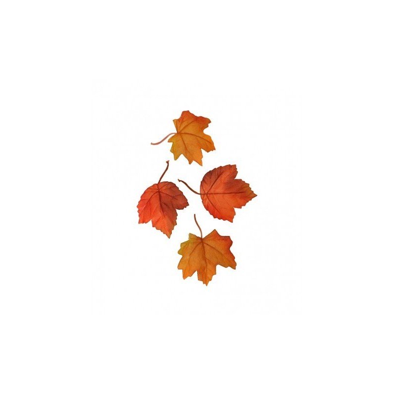 Beutel mit 12 Herbststoffbögen 11x8cm