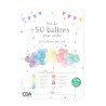 Kit arche de 50 ballons couleur pastel