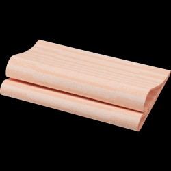 60 Serviettes Dunisoft, 40 x 40 cm 1/4, Tessuto Dusty Pi
