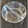 1 Doppelglas, transparent, 2x20ml, PS 1 Doppelglas, transparent, 2x20ml, PS