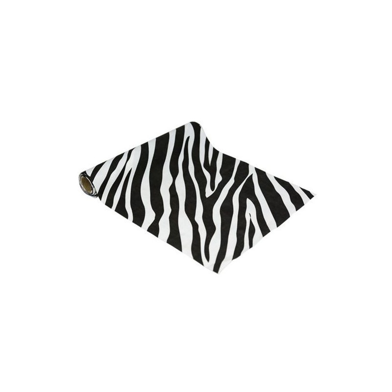 1 runner da tavolo in pelle scamosciata zebrata 28 cm x 3 m 1 runner da tavolo in pelle scamosciata zebrata 28 cm x 3 m