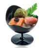 Verrine Ball chair , noir ,D70-H68 mm, 50 ml Verrine Ball chair , noir ,D70-H68 mm, 50 ml