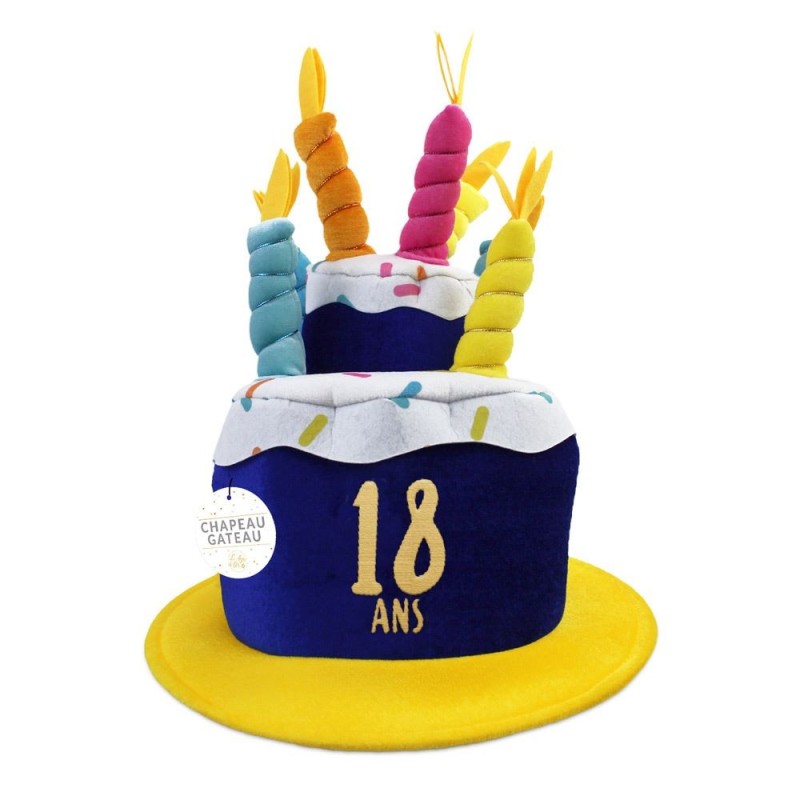 1 Chapeau anniversaire 18 ans 1 Chapeau anniversaire 18 ans