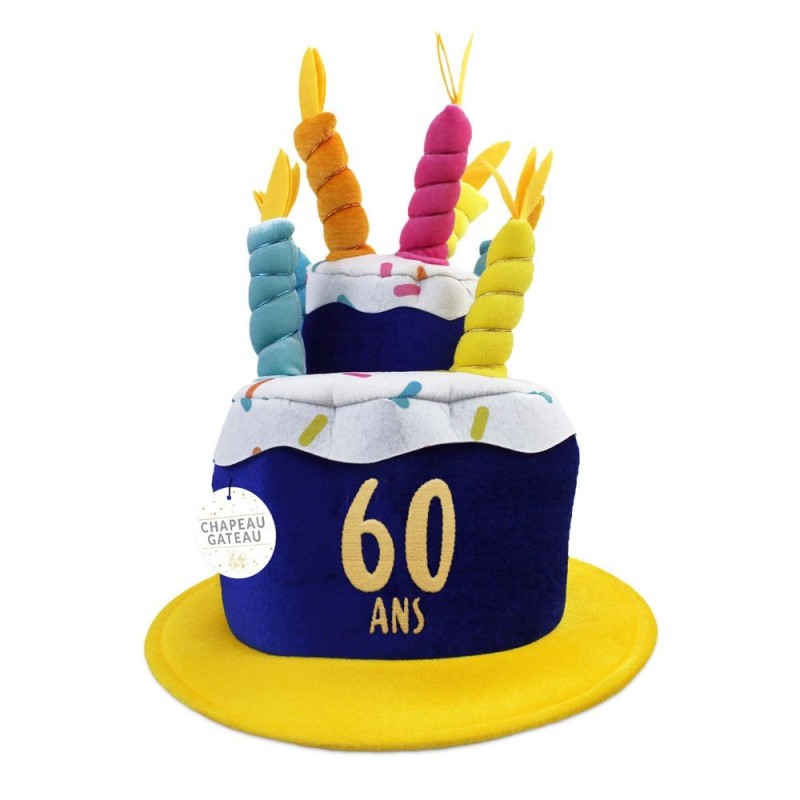 1 Chapeau anniversaire 60 ans 1 Chapeau anniversaire 60 ans
