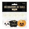Confettis de table halloween citrouille Confettis de table halloween citrouille