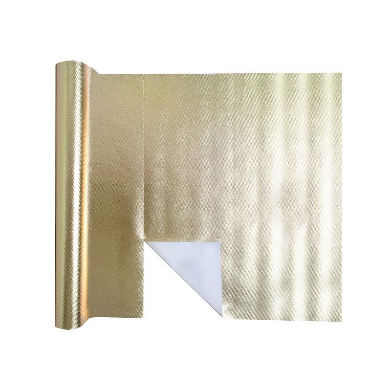 Runner da tavolo Harmony metallico pretagliato.. oro