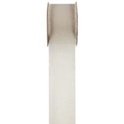 1 Rouleau de Ruban crêpe 5m x 4cm, ivoire