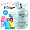 Bouteille hélium compressée 50 ballons (vendue sans ballon) Bouteille hélium compressée 50 ballons (vendue sans ballon)