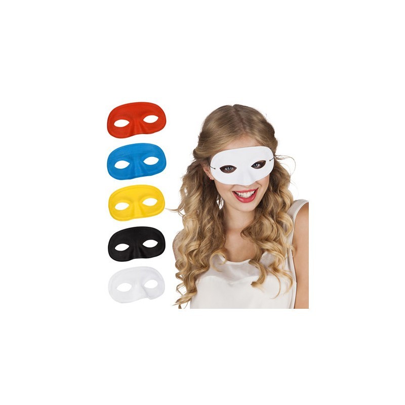 Loup basique 5 couleurs assorties 58% polyester, 40% pvc Loup basique 5 couleurs assorties 58% polyester, 40% pvc
